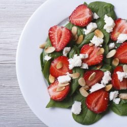 Summer Strawberry & Feta Salad